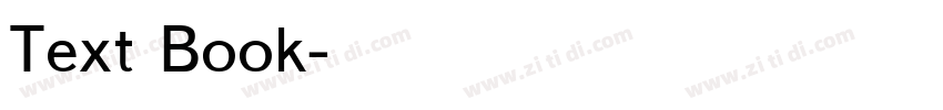 Text Book字体转换